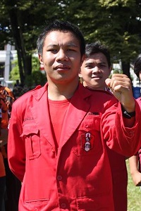 Sumual Nahkodai DPC GMNI Manado Periode 2013-2015